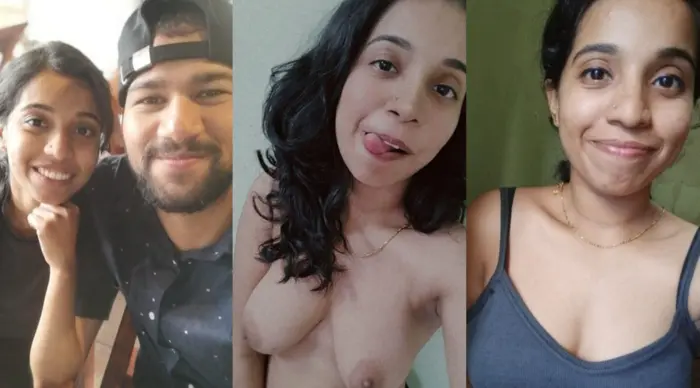 Cute Girlfriend Mallu Boobs Licking Her Fingers Video HD