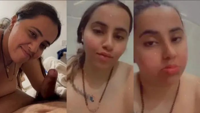 Sexy Wife Blowjob With Big Boobs and Asshole Viral Video